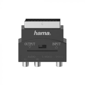 Hama Adapter SCART (muški) na S-Video i 3x èinè(ženski)