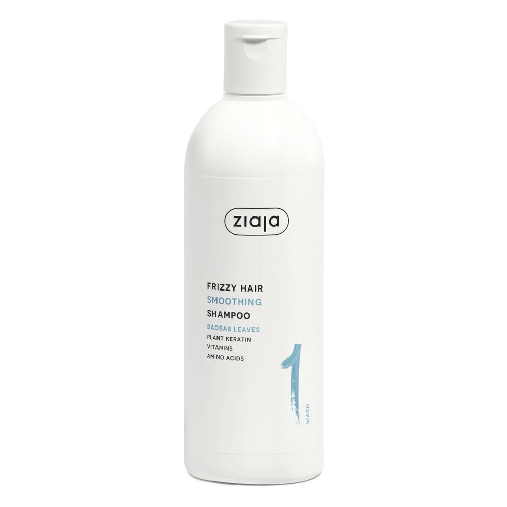 Ziaja Baobab leaves zaglađujući anti-frizz šampon 400 ml slika 1
