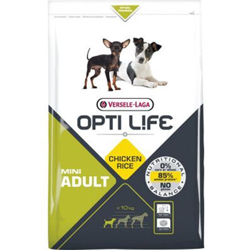 Opti Life Adult Mini Piletina i Pirinač 2.5 kg slika 1