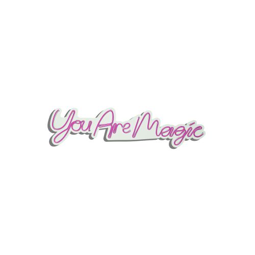 You are Magic - Dekorativna LED rasveta u roze boji slika 5