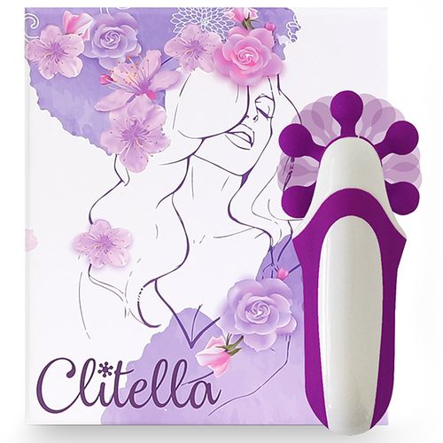 Stimulator FeelzToys - Clitella, ljubičasti slika 1