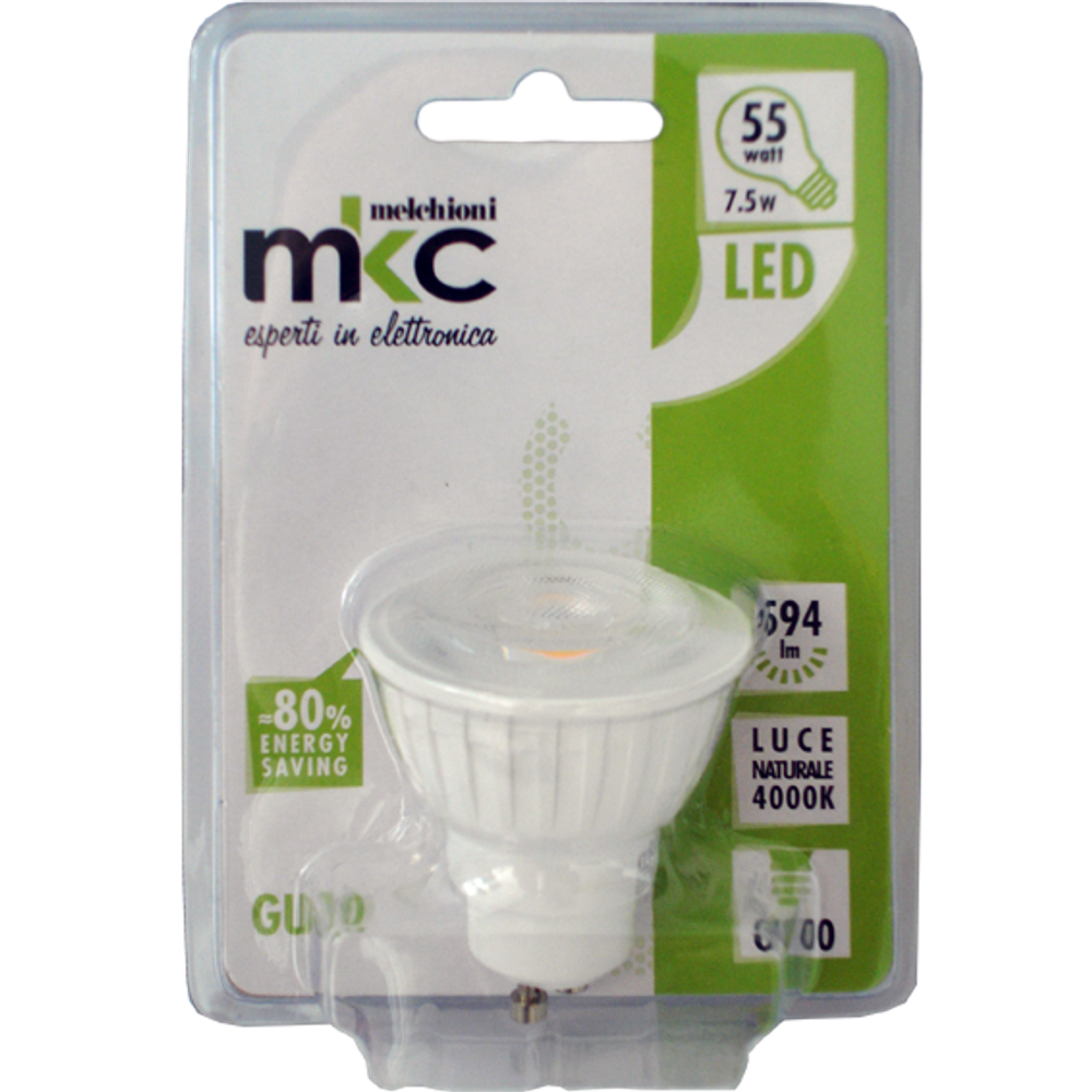 MKC Sijalica,LED 7.5W, 220V AC,60° prirodno bijela svjetlost - LED MR-GU10/7.5W-N slika 2