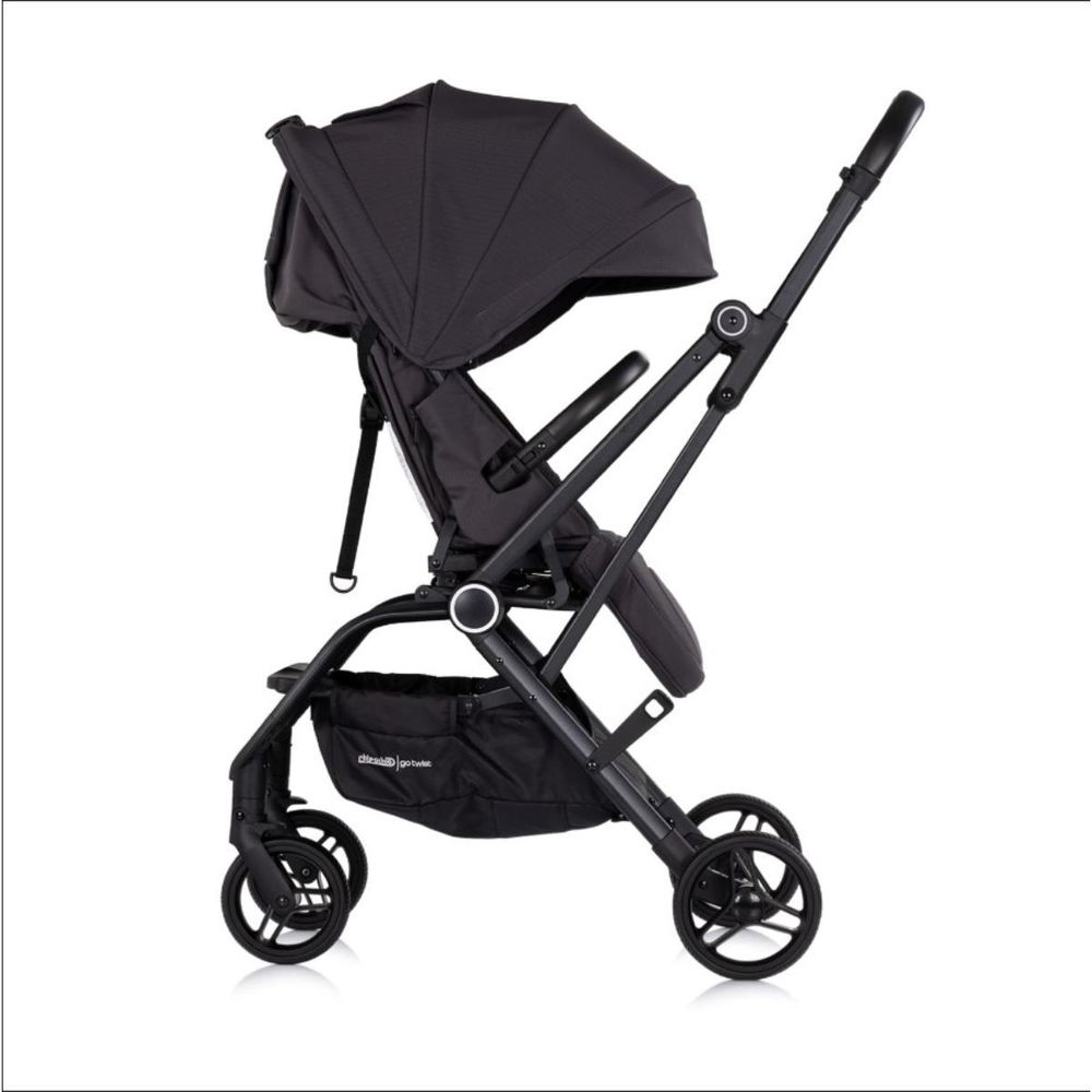 Chipolino Kolica sa rotirajućim sjedištem 360° Go Twist Lkgt02601ch, Charcoal slika 4