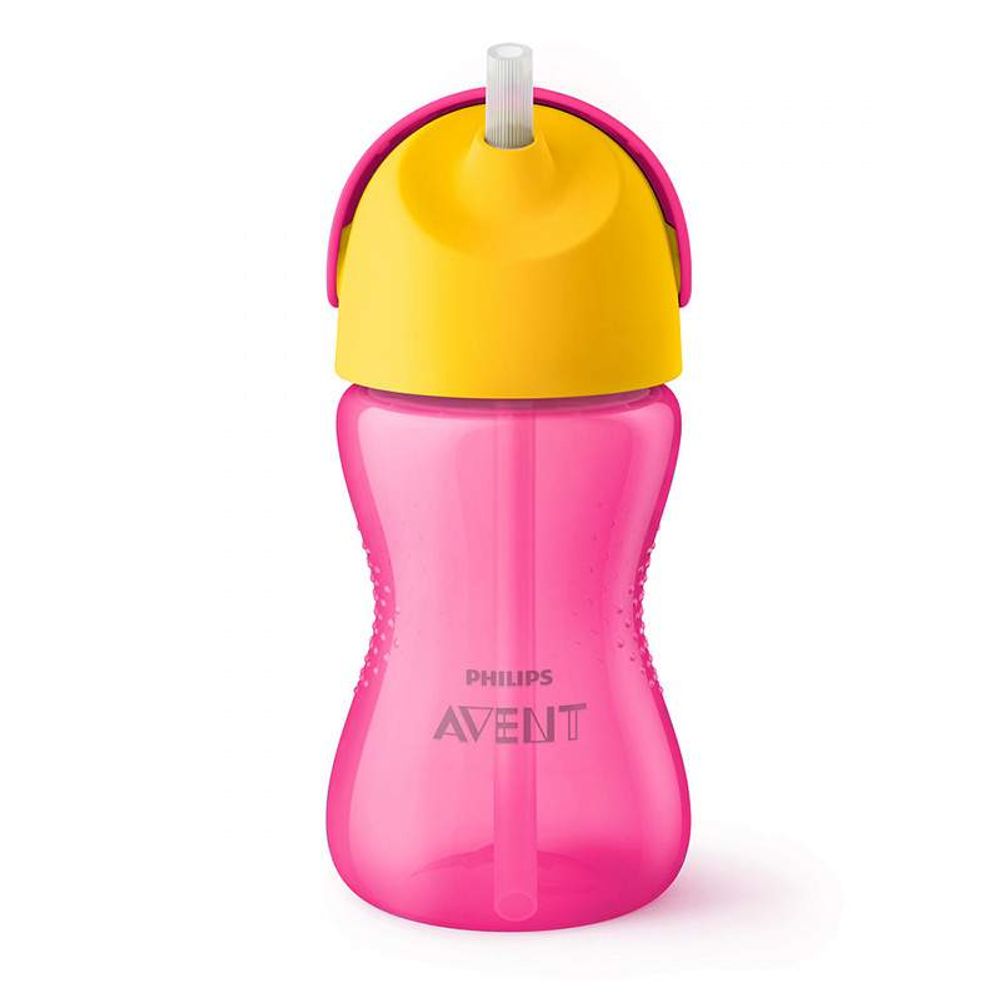 Philips Avent Magična čaša sa slamkom 300 ml/Roza slika 2