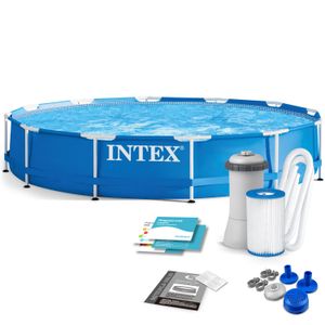 Okvirni vrtni bazen 366 x 76 cm 9u1 Intex