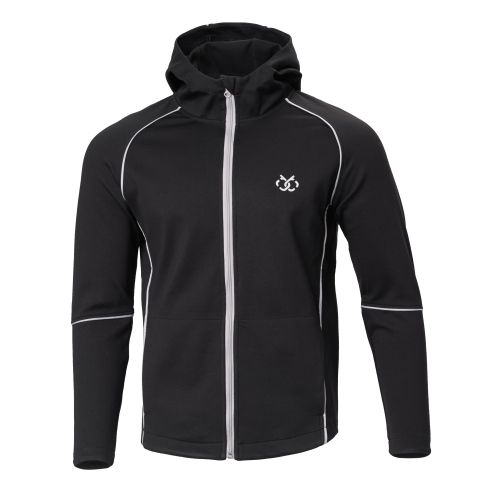 Muška dukserica Roger Full-Zip Hoodie - CRNA slika 2