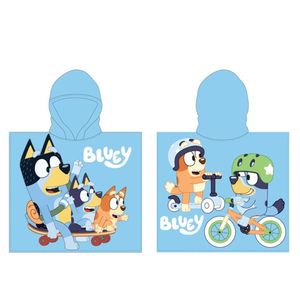 Bluey pončo ručnik od mikrovlakana