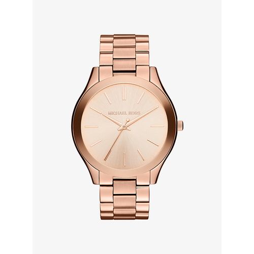 Ručni sat Michael Kors Oversized Slim Runway Rose Gold-Tone slika 1