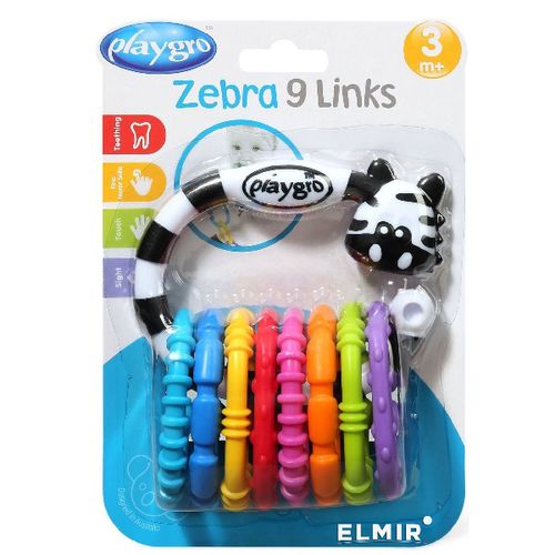 Playgro Zebra karike slika 4