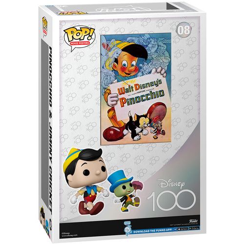 POP figure Movie Poster Disney 100th Pinocchio & Jiminy Cricket slika 3