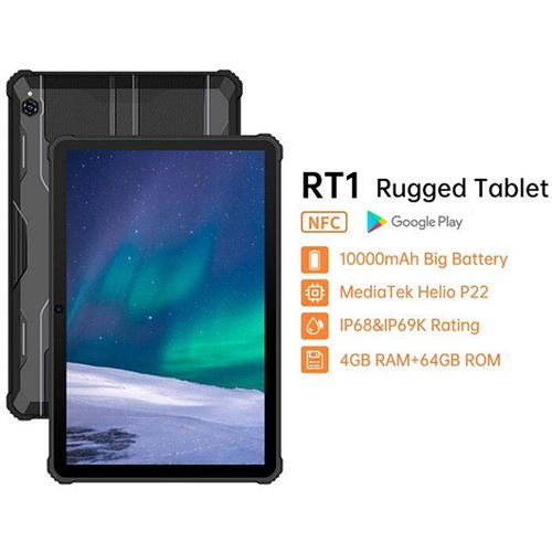 Oukitel RT1 Tablet Rugged 4G 10.1/4GB/64GB/10000mAh/GPS/BT/DualSIM/Andr 11 slika 5