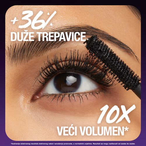 Maybelline New York Falsies Surreal meta black maskara slika 4