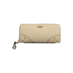 GUESS JEANS WOMEN'S WALLET BEIGE