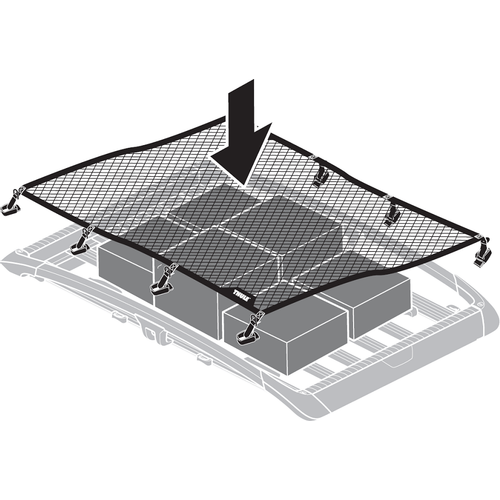 Thule Trail LoadNet M mreža za krovnu košaru slika 6