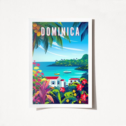 Wallity Poster A3, Dominica - 2012 slika 1