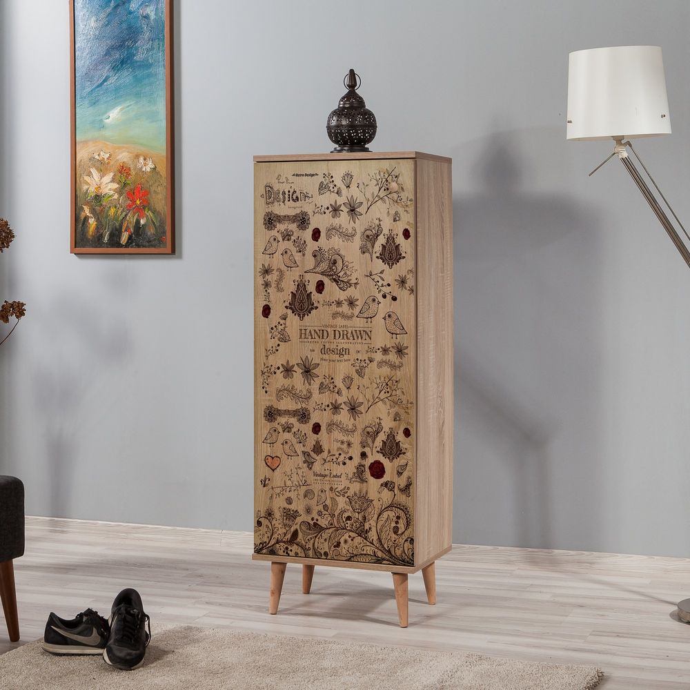 Filinta-731 Sonoma Oak Ormar za Cipele slika 1