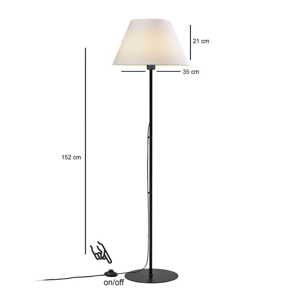 Podna Lampa 241801 - Boje: Krem slika 3