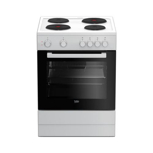 Beko FSS 66000 W Električni šporet, Konvencionalna rerna, Širina 60 cm, Bela boja slika 4