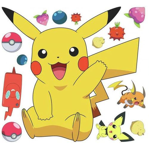 Pokemon Pikachu decorative vinyl slika 2