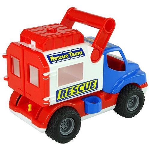 Dječji kamion Rescue bijelo - plavi slika 4