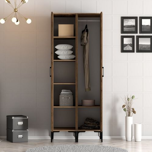 Kumsal RR - Walnut Walnut Wardrobe slika 2