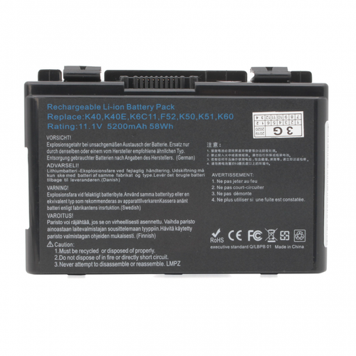 Baterija za laptop Asus A32-F82 11.1V 5200mAh HQ2200 slika 2