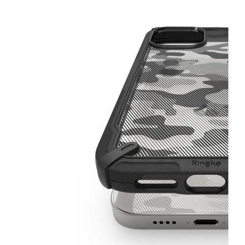 Ringke Fusion X Design izdržljivo kućište s TPU odbojnikom za iPhone 12 Mini Camo slika 6