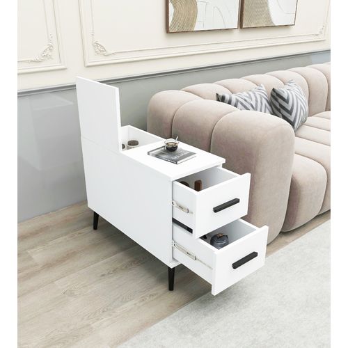 Island - White White Side Table slika 1