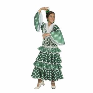 Svečana odjeća za djecu My Other Me Giralda Plesačica Flamenka Zelena 3-4 Godine