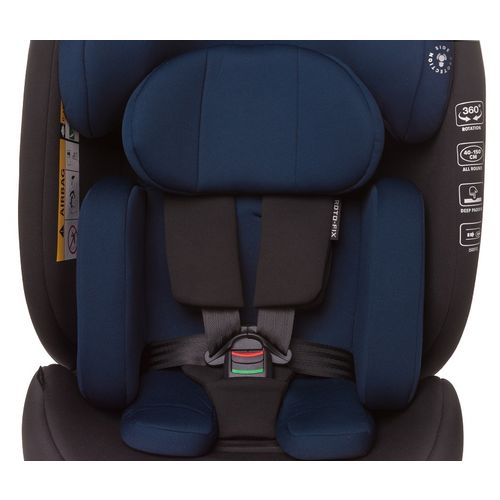 4BABY autosjedalica I-Size (40-150 cm) Roto-fix navy blue slika 7