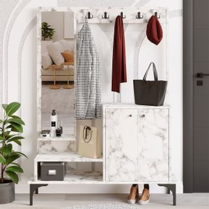 Andy - Carrara Marble Carrara Marble Hall Stand