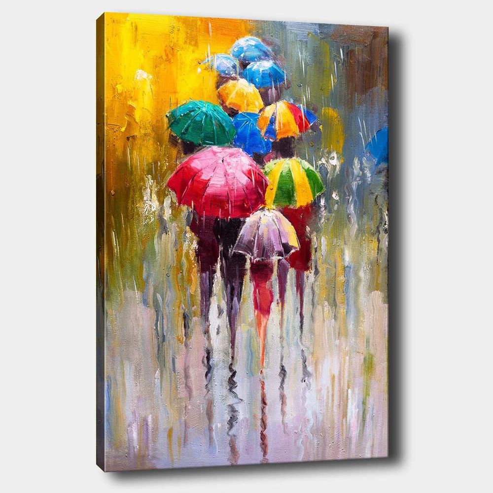 Dekorativna Slika na Platnu u Više Boja, 70x100 cm slika 2