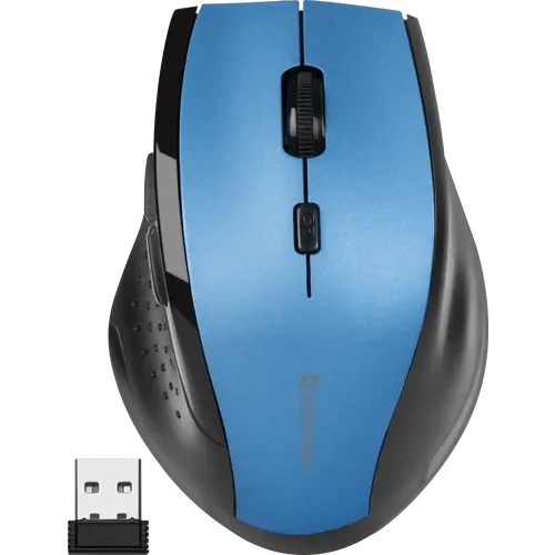 Bežični miš Defender Accura MM-365 6D plavi slika 1