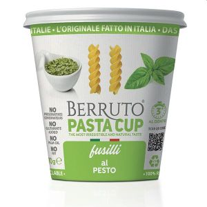 Berruto pasta cul, Fussili al Pesto, 70g instant tjestenina