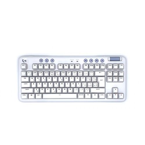 Logitech G715 TKL Gaming Keyboard - US, Off White - wireless slika 2