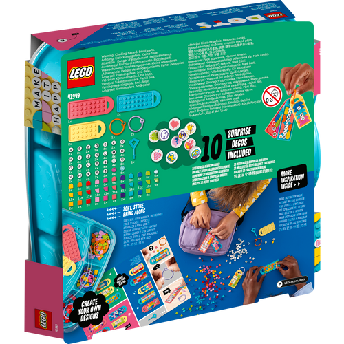 LEGO® DOTS 41949 Veliki komplet privjesaka za torbu – sla slika 7