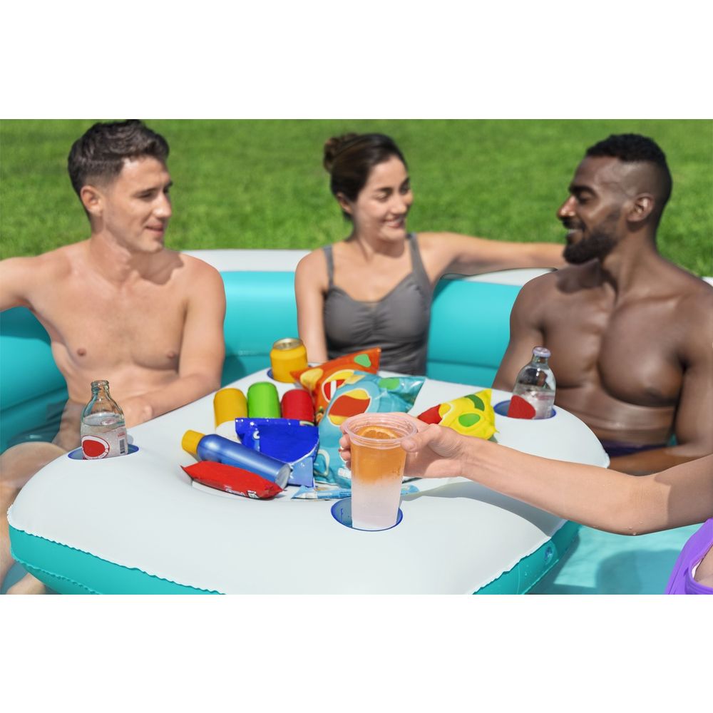 Bazen dmuchany sippin' ljeto 218 x 218 x 48 cm bestway 54446 slika 6