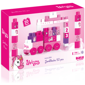 Dolu 2554 Kocke Jumbo Unicorn - 50 Komada