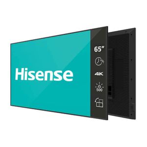HISENSE 65" 65DM66D 4K UHD 500 nita Digital Signage Display - 24/7 Operation