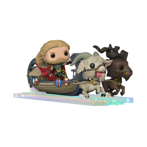 Funko Pop Rides Super Deluxe: Thor i Ljubav i Grom - Thor s Brodom Kozom