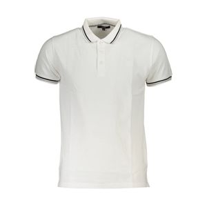 CAVALLI CLASS POLO SHORT SLEEVE MAN WHITE