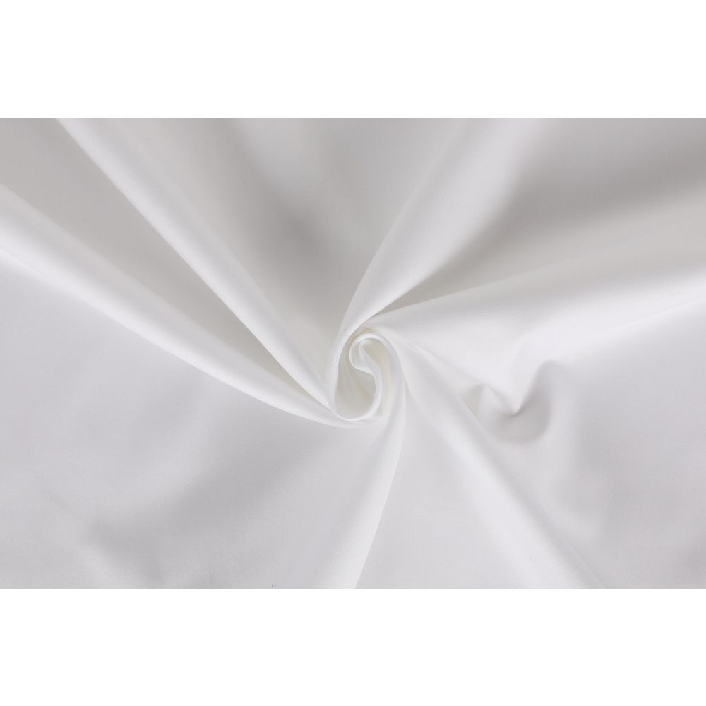 Elegant - White White Satin Double Quilt Cover Set (DE) slika 5