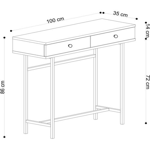 Esta Oak
Black Sideboard slika 4