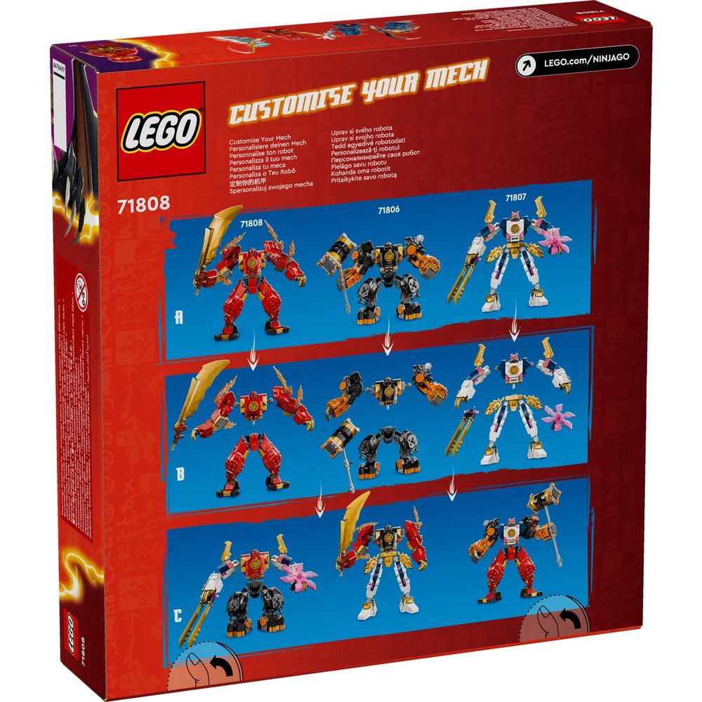 LEGO 71808 Kaiev Fire Mech slika 8