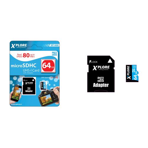 XPLORE MEMORIJSKA KARTICA XP1400 64 GB slika 1