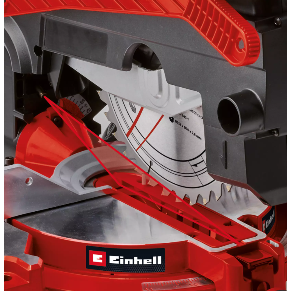 Einhell TE-MS 254 T, kombinirana kružna pila slika 4