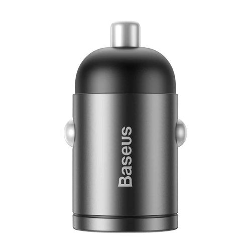 Baseus Tiny Star Mini Quick Charge auto punjač USB priključak 30 W sivi slika 5