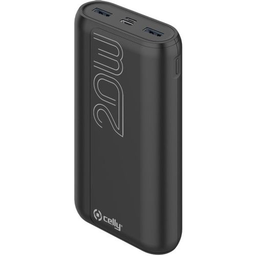 CELLY Powerbank EVO od 20000mAh u CRNOJ boji slika 1