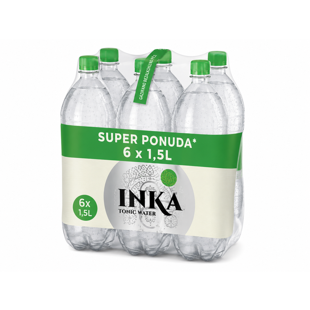 Inka Tonic Water, 6 x 1,5 l XXL slika 1