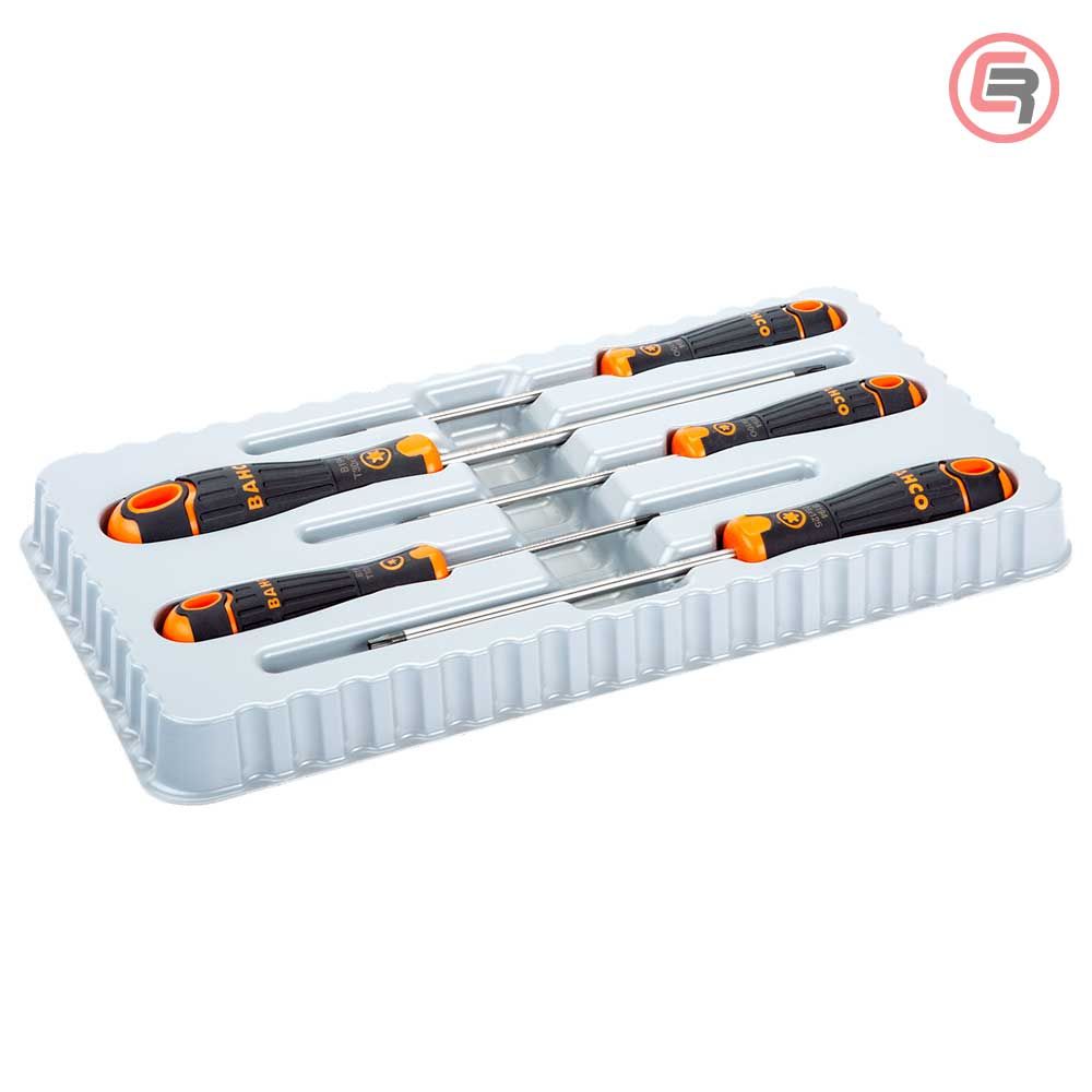 Bahco Garnitura Torx Odvijača T10-T30 / 5 kom. - B219.025 slika 2